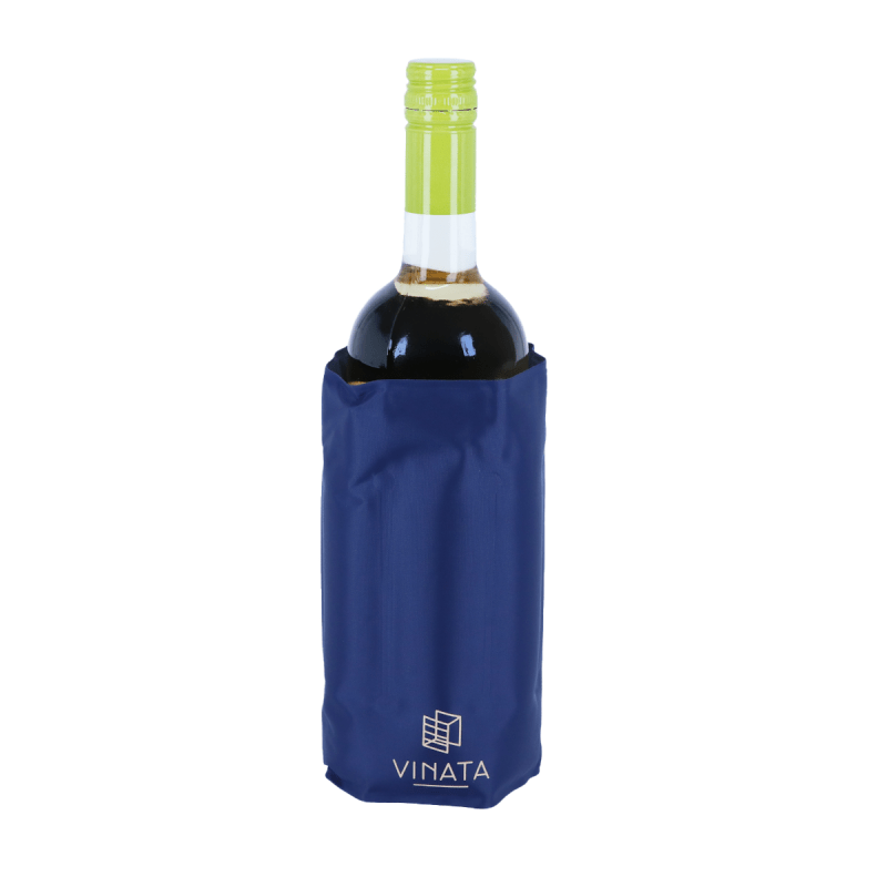 Vinata Tione wine sleeve - donkerblauw